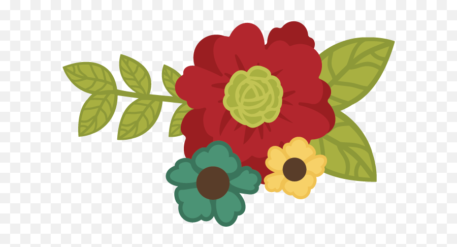 Pin On Misskatescuttables - Flowers Svg Free Emoji,Free Svg Clipart For Cricut