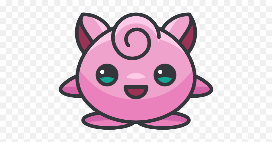 Jigglypuff - Jigglypuff Icon Emoji,Jigglypuff Png