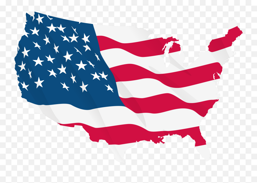 Map Of The United States Png Download - 27962175 Free Us Map Flag Transparent Background Emoji,United States Png
