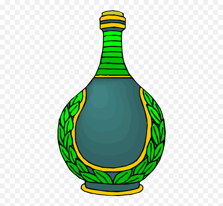 Glass Bottleartworkline Png Clipart - Royalty Free Svg Png Clip Art Emoji,Potion Bottle Clipart