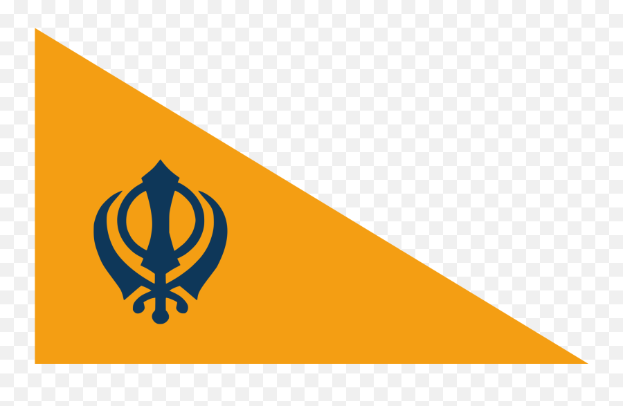 Sikh Flag - Nishan Sahib Emoji,Flag Png