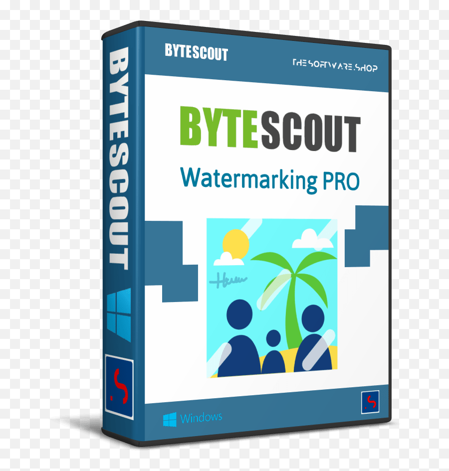 Bytescout Watermarking Pro - Vertical Emoji,Watermarking Logo