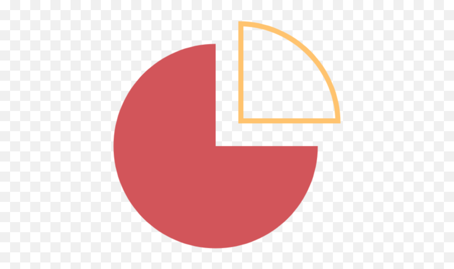 Free Pie Chart Icon Symbol Download In Png Svg Format - Flat Pie Chart Icon Emoji,Share Png