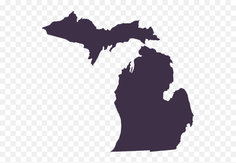 Free Transparent Michigan Png Download - Michigan Silhouette Emoji,Michigan Outline Png