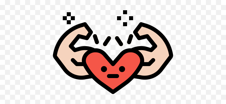 Health Healthy Heart Strength - Icons Immunity Logo Png Emoji,Healthy Png