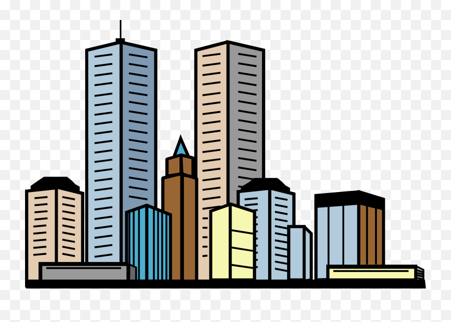 Learning Arabic - Skyscrapers Clipart Emoji,City Clipart