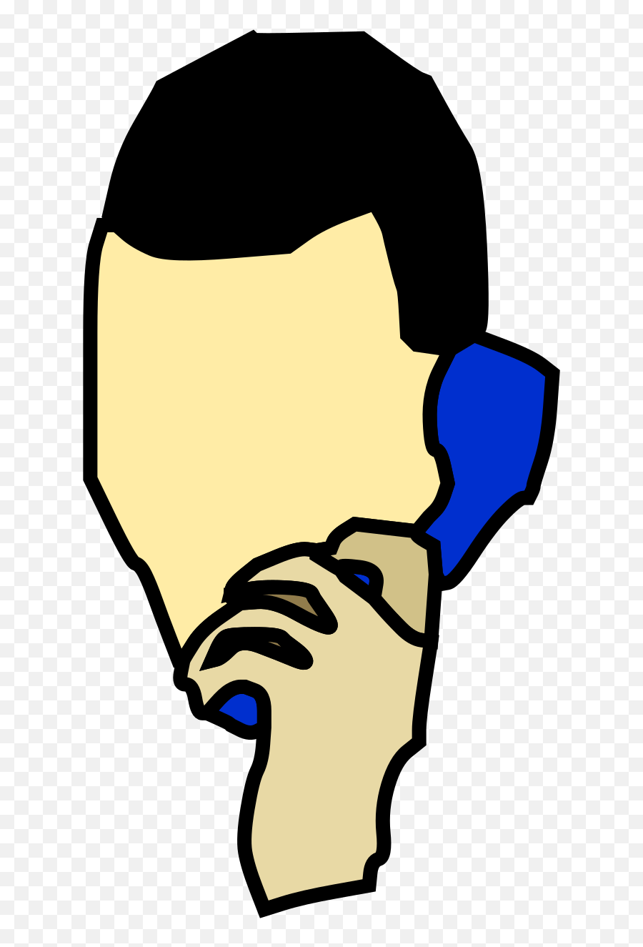 Free Person Talking Clipart Download Free Clip Art Free - Man On The Phone Clipart Emoji,Talking Clipart
