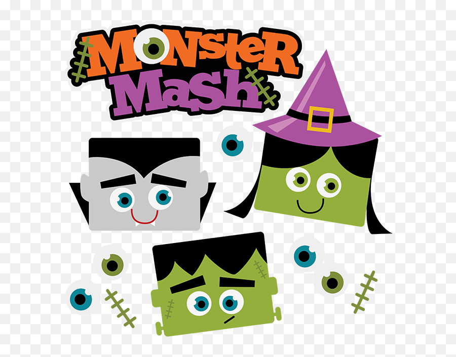 Witchcraft Clipart Cute Halloween Monster - Halloween Clip Art Emoji,Cute Halloween Clipart