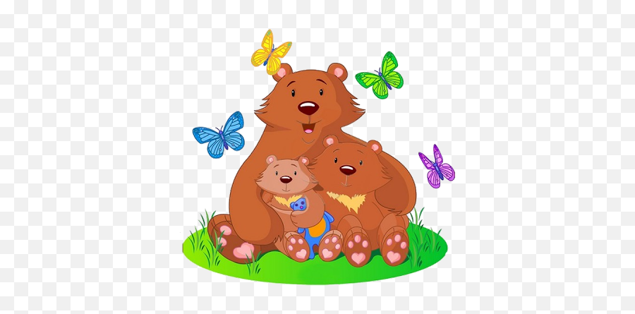 Mother And Baby Bear Clipart Emoji,Mama Bear Clipart