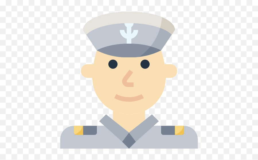Captain - Free User Icons Emoji,Captain Hat Png