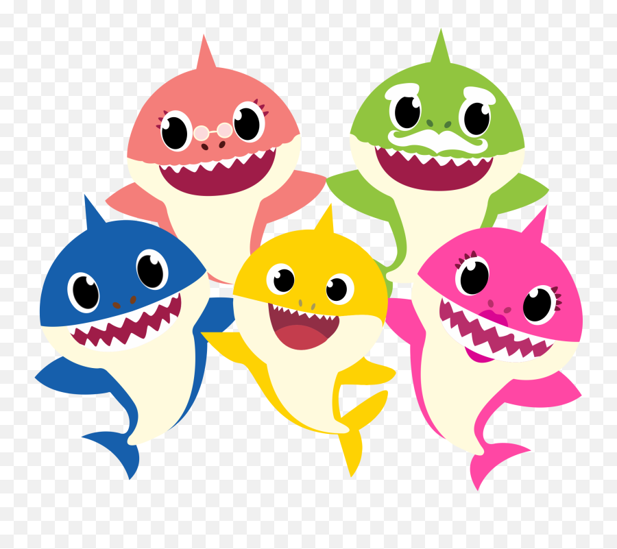 Free 1st Baby Shark Ft Jauz Invitation Templates Thank You - Baby Shark Png Emoji,Shark Clipart