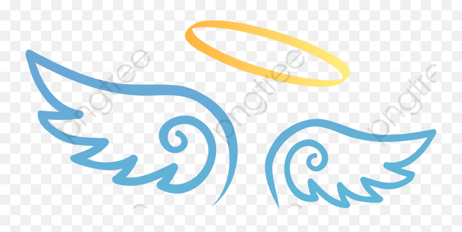 Shoulder Angel Devil Halo Clip Art - Transparent Angel Wings Simple Emoji,Halo Clipart