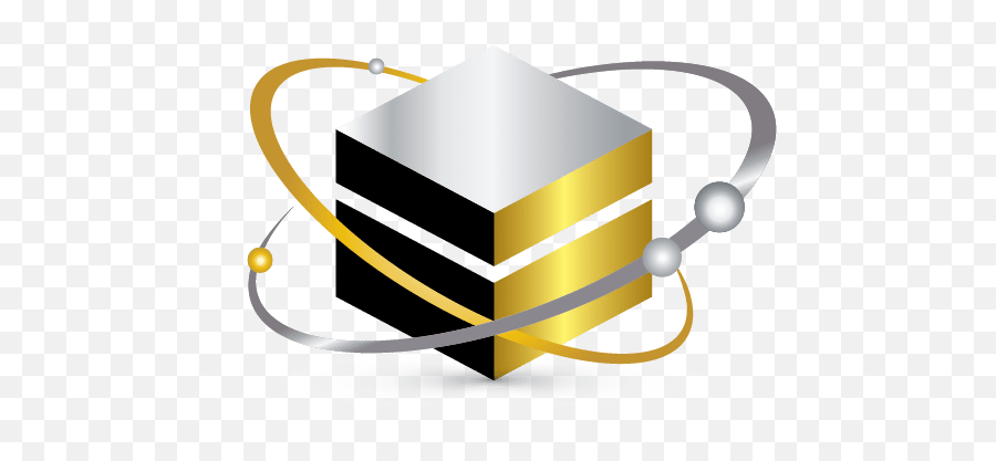 3d Cube Molecule Logo - Horizontal Emoji,Cube Logo
