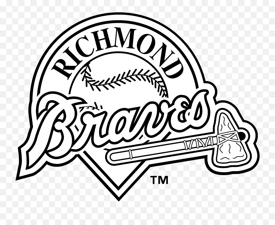 Richmond Braves Logo Png Transparent - Richmond Braves Logo Emoji,Braves Logo