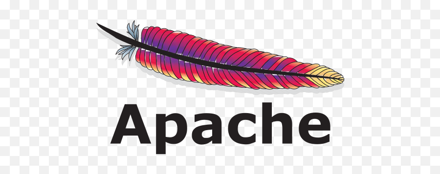 Apache Original Wordmark Logo Free - Botanical Garden And Zoo Of Asunción Emoji,Apache Logo