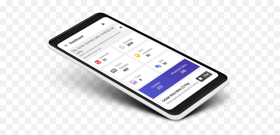 Cell Phone Tracker By Number - Mockup Celular Deitado Png Emoji,Celular Png
