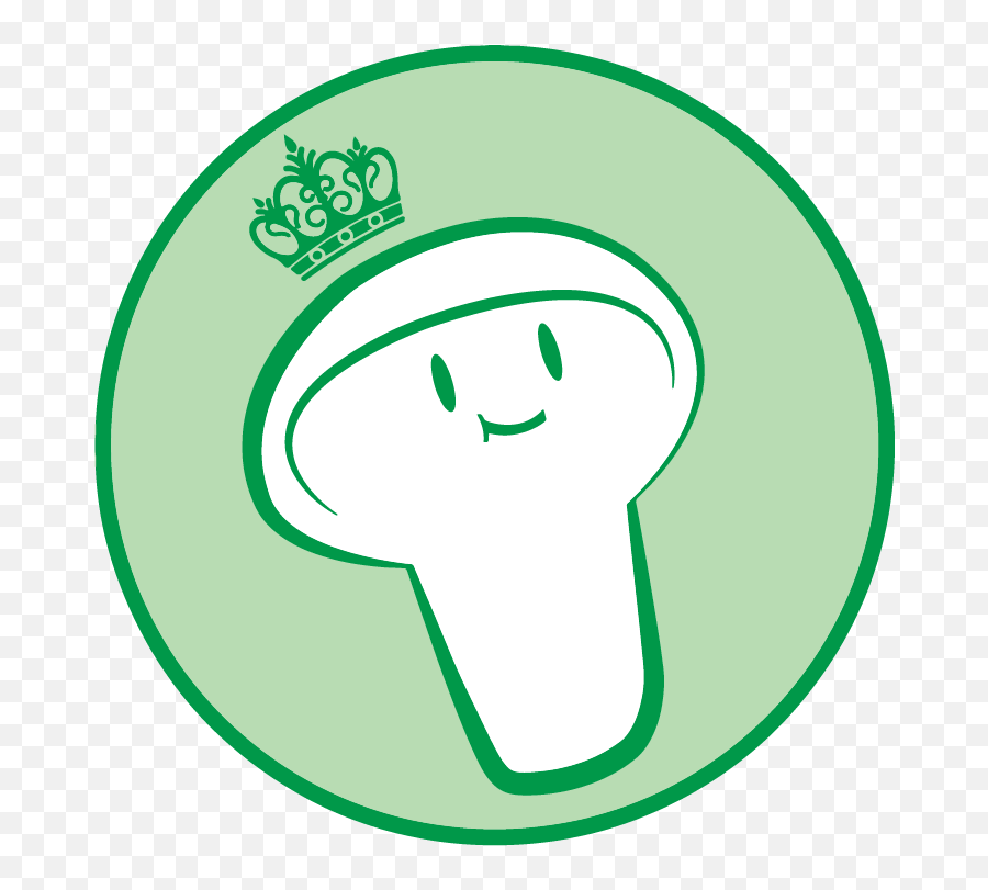 Mushroom King Farm - Language Emoji,Farm Logo