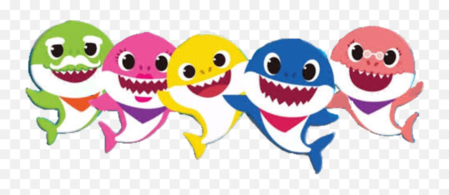 Baby Shark Clipart Transparent - Clipart Baby Shark Happy Birthday Emoji,Baby Shark Png