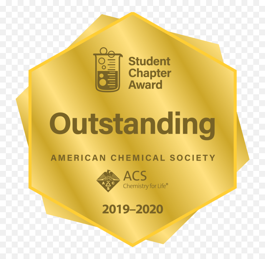 Student Chapter Awards - American Chemical Society Emoji,2019 Transparent
