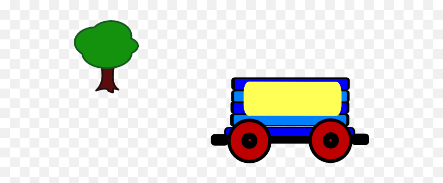 Carriage Clipart Train - Cartoon Train Carriage Emoji,Wagons Clipart