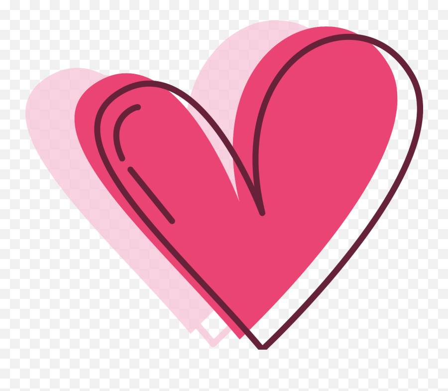 Free Heart Png With Transparent Background - Heart Png Emoji,Heart Png