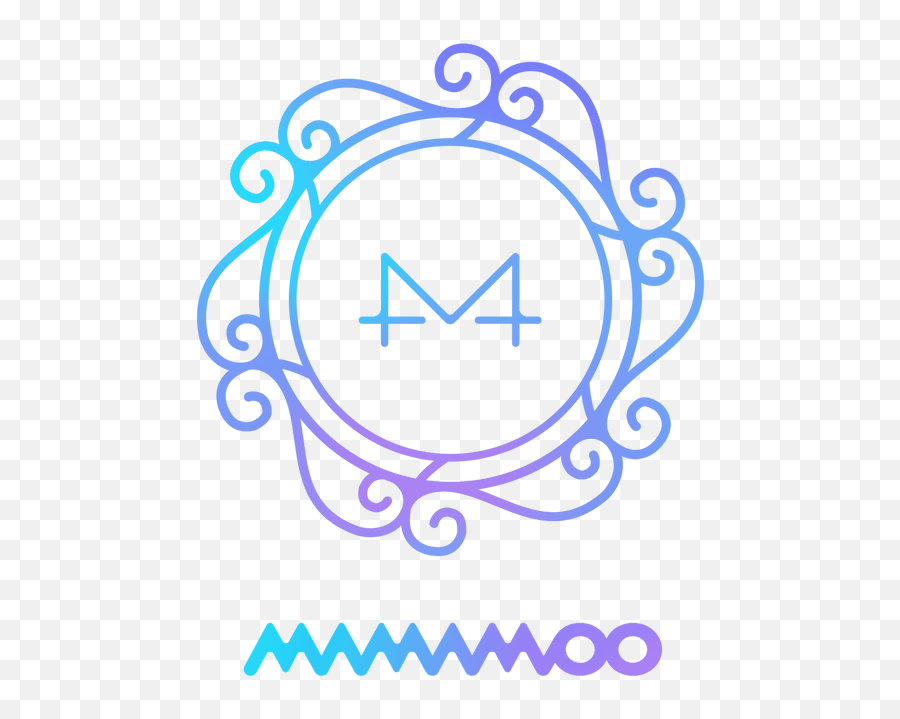 Mamamoo Kpop Logo Whitewind Sticker - White Wind Mamamoo Emoji,Kpop Logo