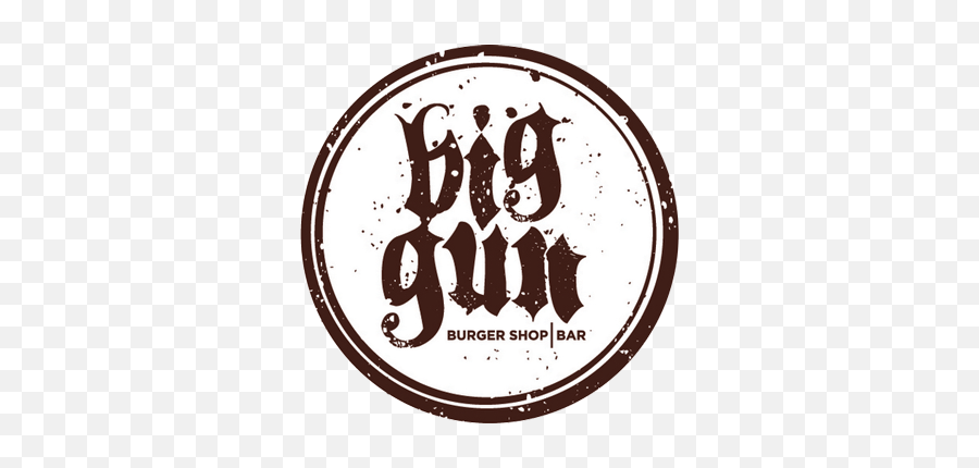 Logo - Biggunburger350350 U2013 Big Gun Bar U0026 Burgers Rione Ludovisi Emoji,Gun Logo