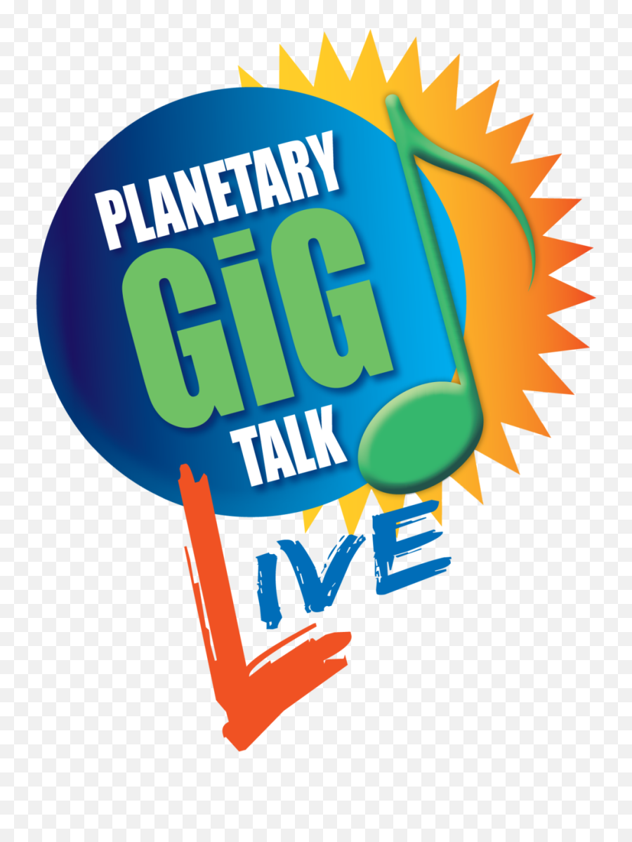 Planetary Gig Talk Live U2014 Planetary Gigs Society - Language Emoji,Live Logo