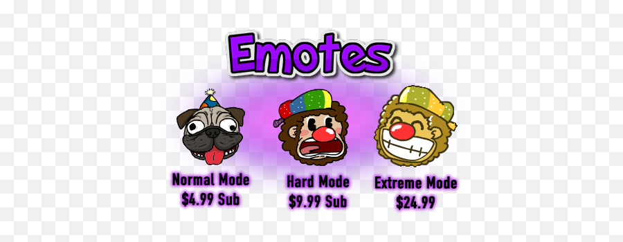 Twitch Emotes With Prices6 - Emote Full Size Png Download Emoji,Emote Png