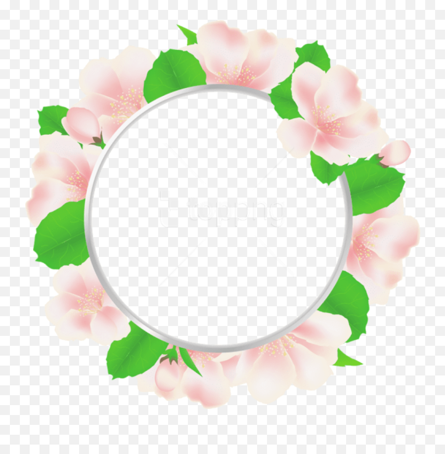 Download Free Png Best Stock Photos Large Transparent Round Emoji,Flower Frame Transparent