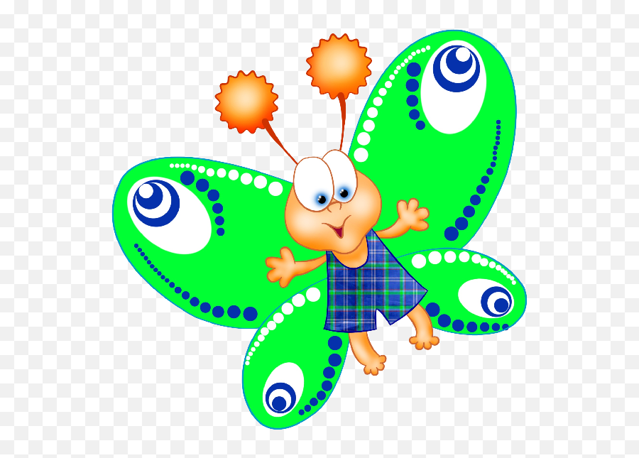 Butterfly Transparent - Butterfly Cartoon Images For Kids Emoji,Butterfly Transparent Background