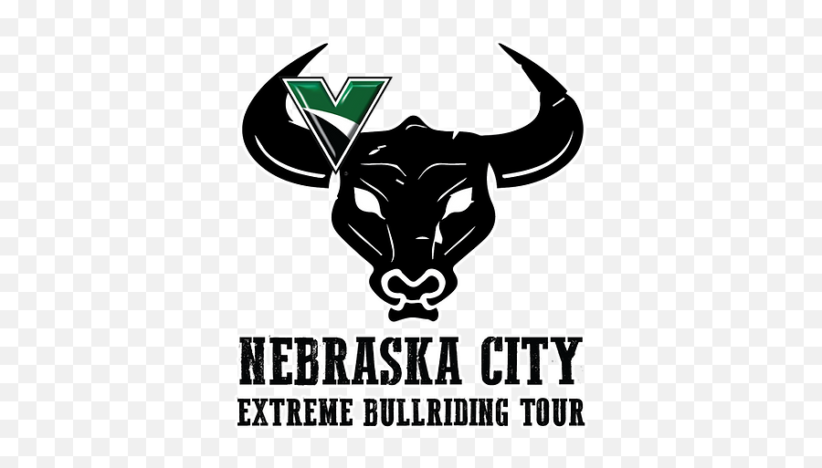Nebraska City Nebraska City Extreme Bullriding Tour Emoji,Bull Riding Logo