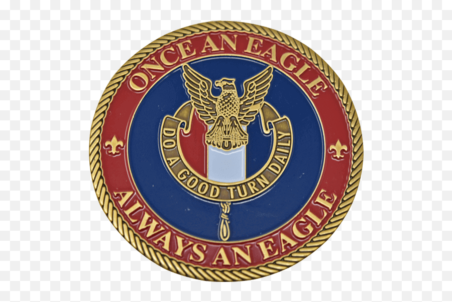 Eagle Scout Challenge Coin - Canadian Warplane Heritage Museum Emoji,Eagle Scout Logo