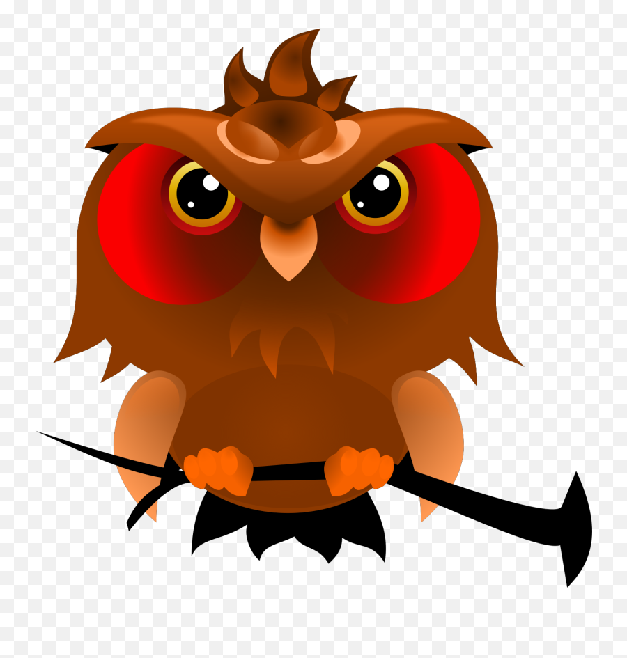 Owl Svg Vector Owl Clip Art - Svg Clipart Eastern Screech Owl Emoji,Owl Clipart Black And White