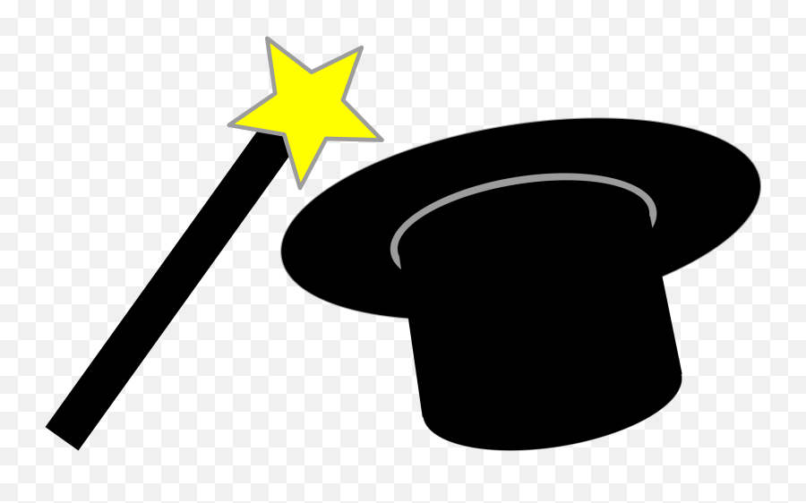 Magic Hat Clip Art - Magic Hat Clipart Emoji,Magic Clipart