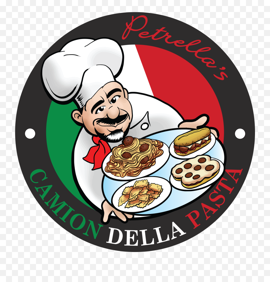 Petrellas Camion Della Pasta - Happy Emoji,Food Truck Logo