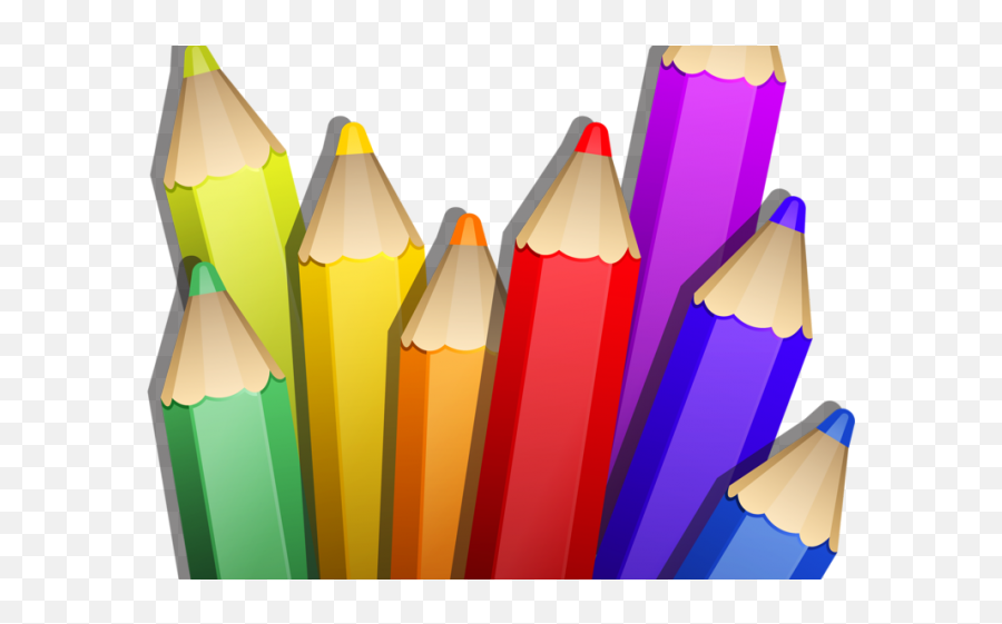 Download Crayon Clipart Colored Pencil - Colouring Pencils Clip Art Emoji,Colors Clipart