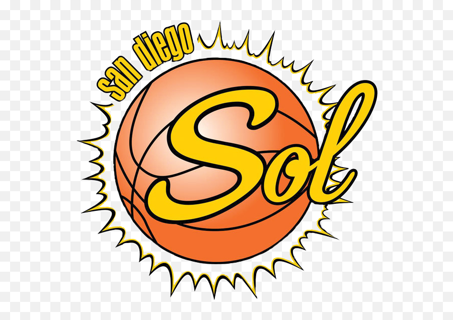 San Diego Sol Basketball - San Diego Sol Logo Emoji,Basketball Logo