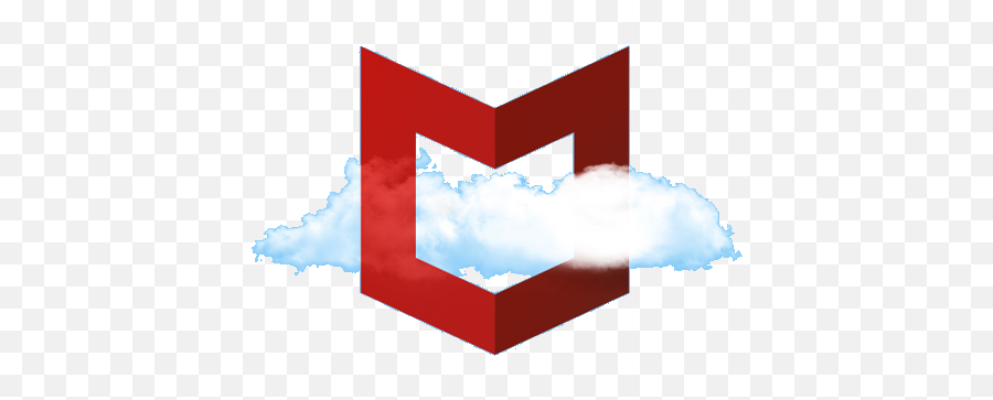 Navigating A Cloudy Sky - Language Emoji,Mcafee Logo