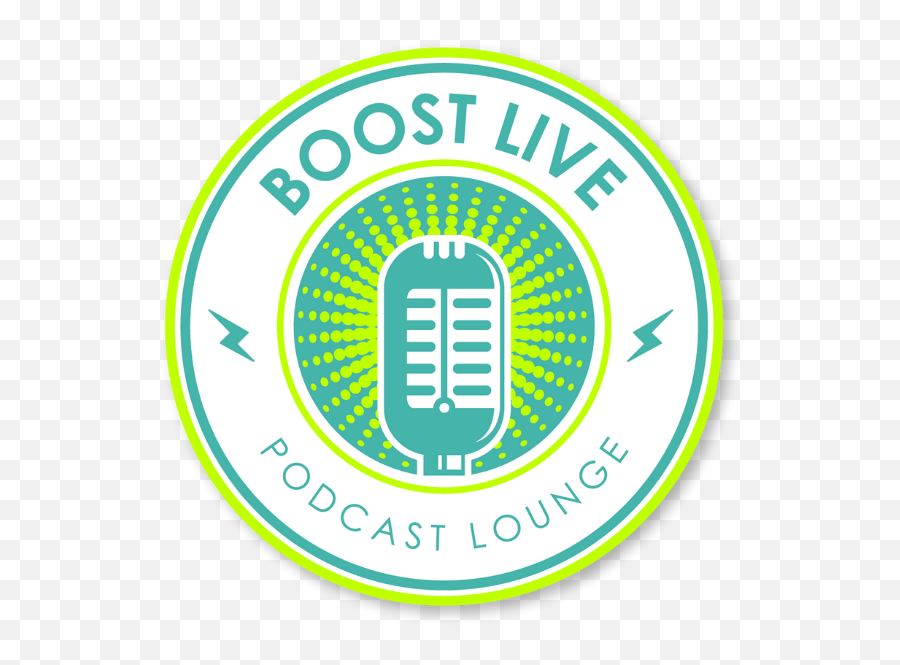 Boost Live Podcast Lounge - Language Emoji,Boost Logo