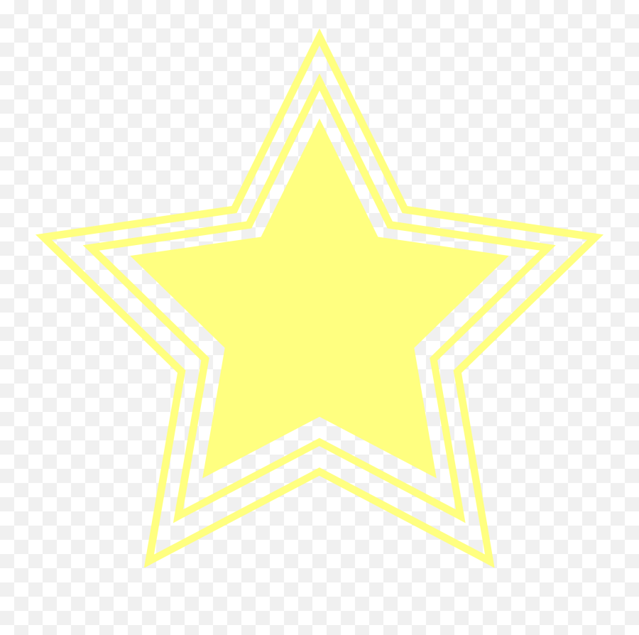 Yellow Star Transparent Background - Cartoon Transparent Yellow Star Emoji,Star Transparent