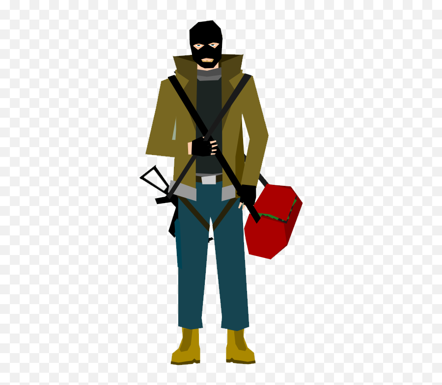 Free Bank Robber Clip Art - Drawings Of Bank Robbers Emoji,Robber Clipart