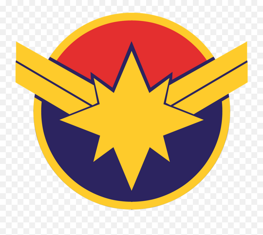 Captain - Language Emoji,Captain Marvel Logo