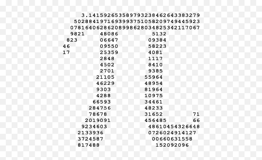 Download Hd Pi Day Png Image Background - Pi Day Ideas Pi Symbol With Numbers Emoji,Ideas Png