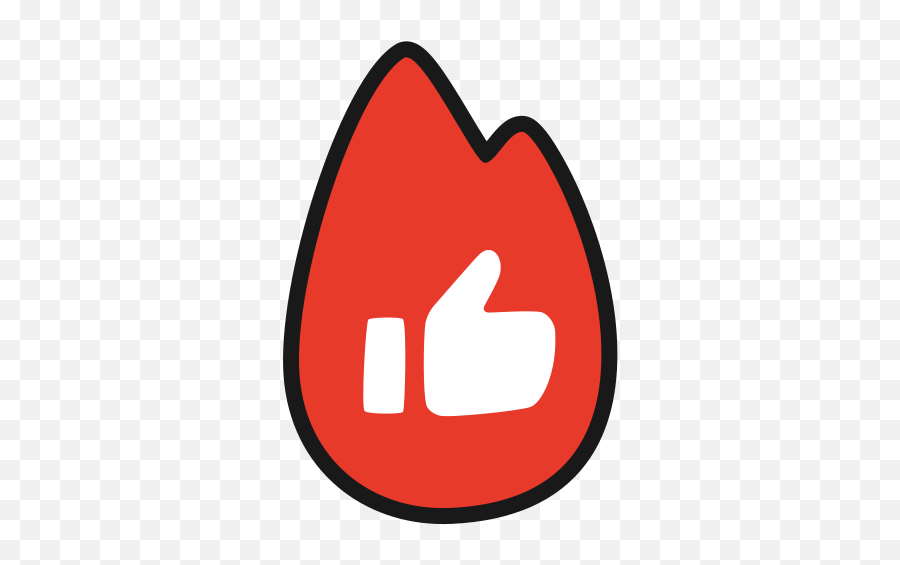 Fire Like Trend Youtube Icon - Trend Png Icon Emoji,Youtube Like Png