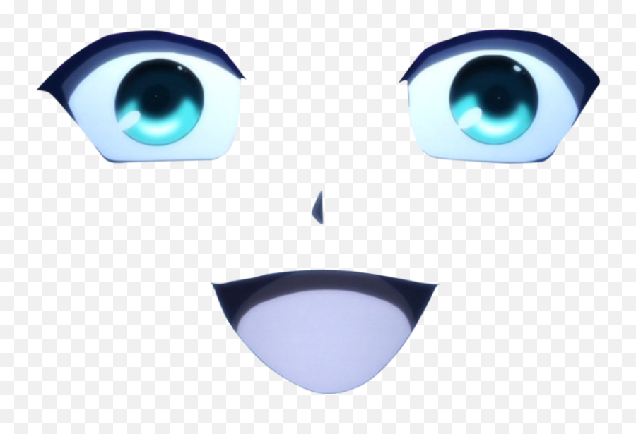 Download Hd Anime Eyes And Mouth Png Transparent Png Image - Anime Nose And Mouth Png Emoji,Mouth Png