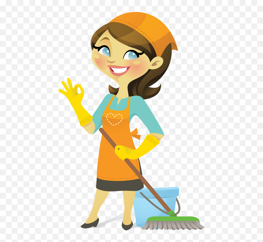 Free Cleaning Clipart Png Download - Cleaning Lady Free Clipart Emoji,Cleaning Clipart