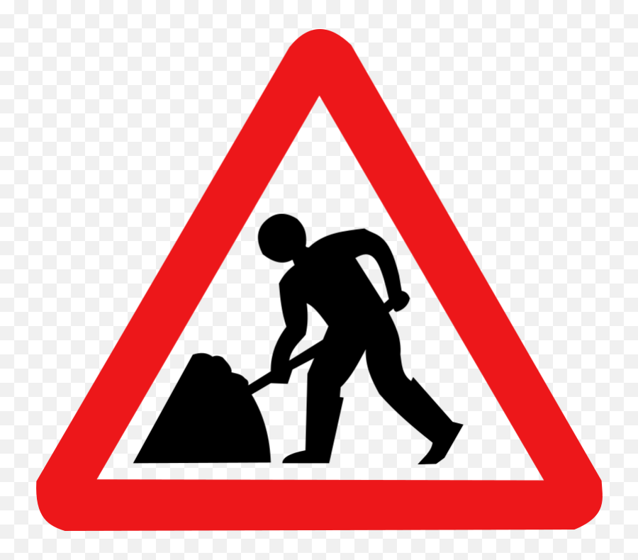 Men At Work - Traffic Signs Men At Work Emoji,Work Clipart