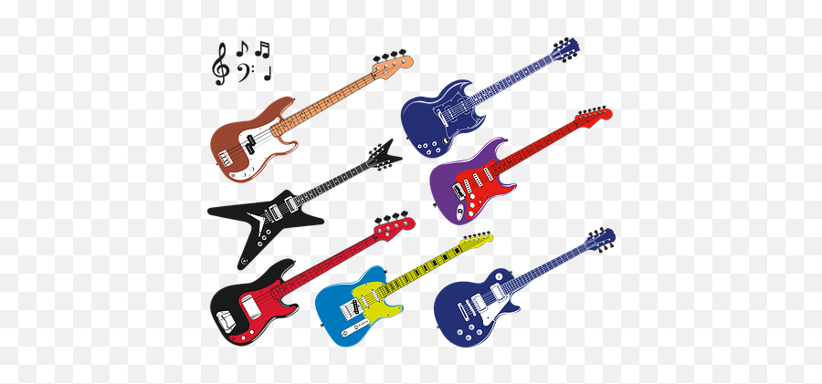 Over 200 Free Guitar Vectors - Pixabay Pixabay Emoji,Guitar Pick Clipart