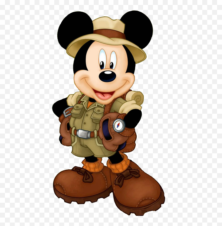 Transparent Minnie Mouse Png - Mickey Mouse Safari Png Emoji,Minnie Head Png